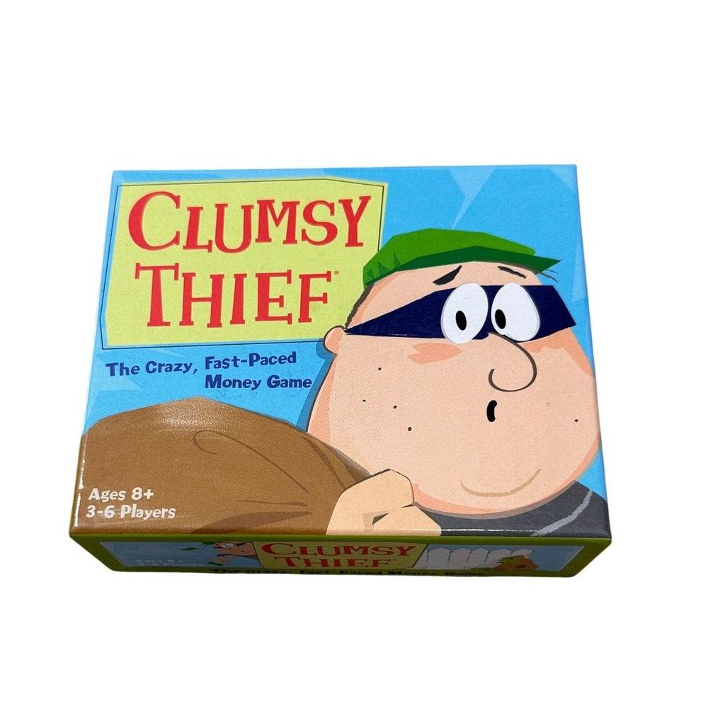 Melon Rind Clumsy Thief The Crazy Fast-Paced Money Card Game Ages 8+ 3-6 Players